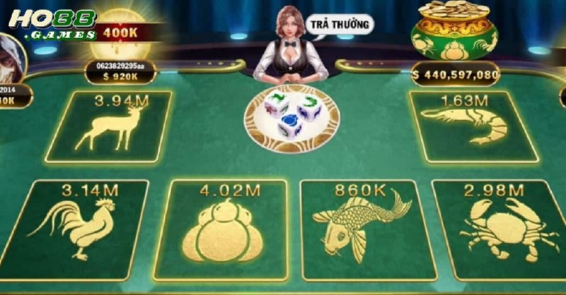 Hãy quan sát và tránh những hình bầu cua ít xuất hiện ở những ván gần nhất