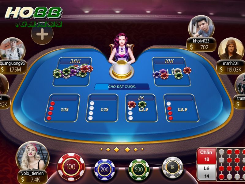 Luật chơi game xóc dĩa chi tiết 